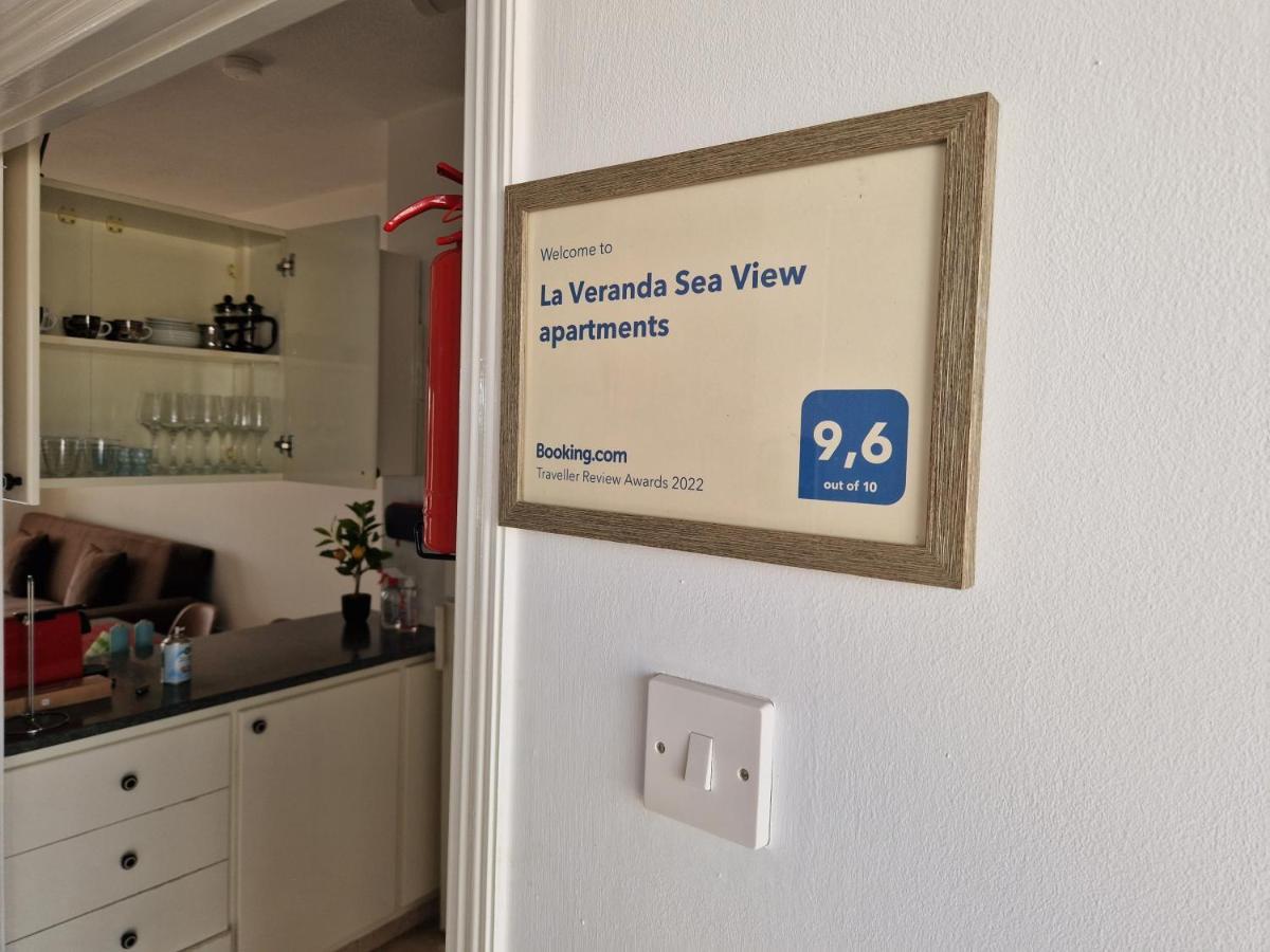 La Veranda Sea View Apartments Larnaca Bagian luar foto